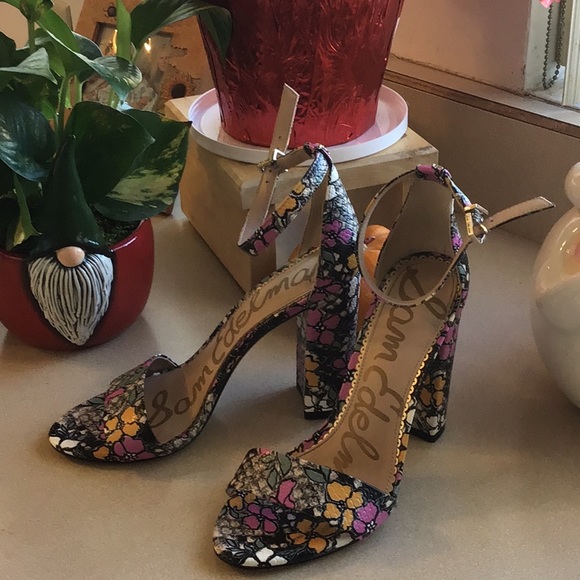 Sam Edelman Shoes - ‘Sam Edelman’ Yaro Heel w/Ankle Strap Sandals